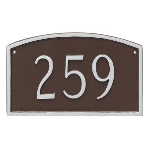 Prestige Arch Petite Address Sign Plaque