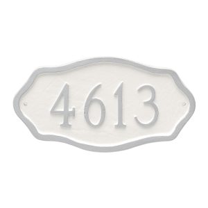 Hampton Petite Address Sign Plaque