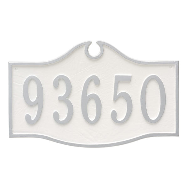Colonial Standard One Line Address Sign Plaque