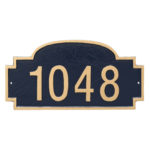 Chesterfield One Line Standard Address Sign Plaque