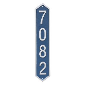 Piedmont Vertical Address Sign Plaque