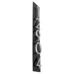 Floating Modern 4" Number Vertical Address Plaque (5 digits)